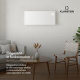 Klarstein Bornholm konvektor | 3000 W | 30 m² | Zmogljiv in eleganten | 105 cm x 51 cm | Shoptok.si