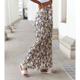 Gemre Black pleated floral trousers Cesate | shoptok.hr