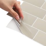  Subway pločica 20 pcs Bež 29 x 21 cm Poliuretan i PET | shoptok.hr