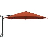  Vrtni suncobran Terakota 248 x 248 x 148 cm Poliester i čelik | Eponuda.com