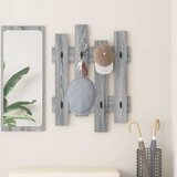  Vješalica za kapute na zidu Zidne Siva Sonoma 60 x 3 x 82 cm | shoptok.hr