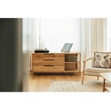 The Beds Niska komoda od punog hrasta u prirodnoj boji 140x64 cm Twig – | shoptok.hr