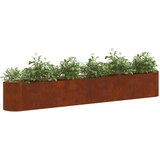  Povišeni vrtni krevet Otporni čelik 280 x 40 x 40 cm | shoptok.hr