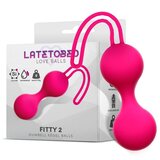 LATETOBED Fitty 2 Dumbell Kegel Balls Fuchsia 52g | shoptok.hr