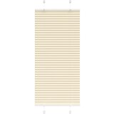 vidaXL Plisirana roleta krem 65x100 cm širina tkanine 64,4 cm Cijene