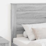  Uzglavlje s uzglavljem Siva Sonoma 100 cm Konstruirano drvo | shoptok.hr