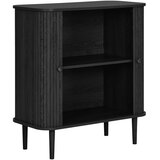 House Nordic Crna komoda od masivnog bora 80x87x40 cm Nikko – | shoptok.hr
