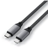 Satechi USB-C to Lightning Short Cable 25cm - vesoljsko siva, (20689997) | Shoptok.si