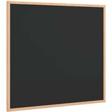 vidaXL Ploča za pisanje s crnim okvirom od punog borovine 60x55 cm | shoptok.hr