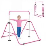 Igrače in hobi Otroški gimnastični drog 90-130 cm, nastavljiva višina, zložljiv, roza | Shoptok.si