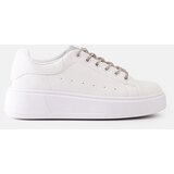 Gemre White sneakers with striking embellishment Asmait | Shoptok.si