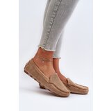 Boto EVENTO Women's Suede Moccasins Dark Beige Ranica | shoptok.hr