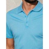 DStreet Koszulka polo męska niebieska | shoptok.hr