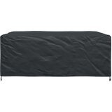 vidaXL Prevleka za zunanje pohištvo Črna 250 x 210 x 70 cm 600D | Shoptok.si