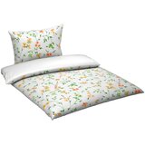 Esposa OBOJESTRANSKA POSTELJNINA 140/200 cm saten oranžna | Shoptok.si