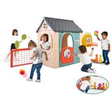 Feber Activity House – ležerna višenamjenska kućica za igru 6 u 1 s uključenim igrama | shoptok.hr