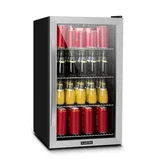 Beersafe 4XL, hladilnik, za pijačo, 124 l, 0-10 °C, steklo, G, nerjaveče jeklo