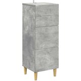  Ormar s ladicama Betonska siva 33 x 34 5 x 90 cm - Betonska siva | shoptok.hr