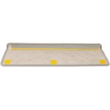  Samoljepljivi otirači za stepenice 15 kom 65x21x4 cm srebrni | shoptok.hr