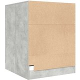 vidaXL omara za pralni stroj betonsko siva 70,5x71,5x91,5 cm | Shoptok.si