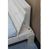Karup Design Zakonska postelja iz masivnega bora z letvenim dnom 160x200 cm v naravni barvi Layers – | Shoptok.si