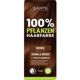 Sante Rastlinska barva za lase - bronasta - 100 g