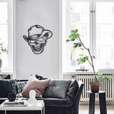 Wallity Zidna dekoracija Lobanja, crna | Eponuda.ba