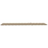 vidaXL jastuk za ležaljku za sunčanje bež 200 x 70 x 3 cm od tkanine | shoptok.hr