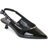 Karl Lagerfeld Salonarji PASHA Ribbon Sling Črna Cene