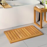  Prostirka za kupanje Jednobojno Smeđa 80 x 50 cm boja drva | shoptok.hr