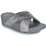 Fitflop LULU CRINKLED SHIMMER Srebrna | shoptok.hr