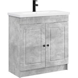  Set namještaja za kupaonicu Betonska siva 56 x 37,5 x 81 cm | shoptok.hr