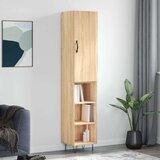vidaXL Visoka komoda hrasta sonome 34 5x34x180cm od konstruiranog drva | shoptok.hr