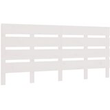  Uzglavlje bijelo 140 x 3 x 80 cm od masivne borovine | shoptok.hr