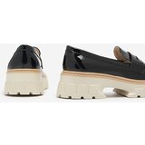 Resti Black lacquered moccasins for women Mewira - Footwear | Shoptok.si