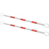  Uvlačive prečke za prometne čunjeve 2 kom plastične 116-197 cm | shoptok.hr