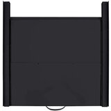  Polica za Pranje Rublja Crna 60 x 60 x 8 cm Čelik | shoptok.hr