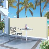 Maison Chic Zložljiva stranska tenda - Senčniki 120 x 300 cm krem, (22039341) | Shoptok.si