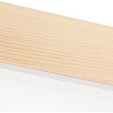 plafonsko svetlo natural square 4xE27/15W/230V 39x39 cm borovina/bela | Eponuda.com