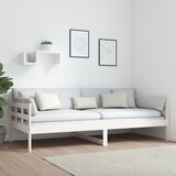  Dnevni ležaj bijeli od masivne borovine 90 x 200 cm | shoptok.hr