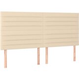  Uzglavlja 4 kom krem 80x5x78/88 cm od tkanine | shoptok.hr