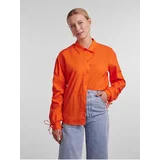 Pieces Orange Ladies Shirt Brenna - Women