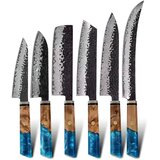  Set damašćanskih kuhinjskih noževa AI-37546 - Plava KP37546 | Shoptok.si