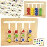 Viga je zagonetka s Montessori bojama i figurama | shoptok.hr
