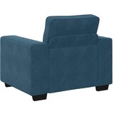 SOFA fotelja plava 100x77x82 cm baršun | shoptok.hr