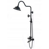REA Bath Tuš set z izlivom Retro Old Black | Shoptok.si