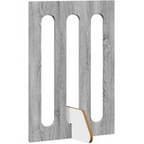 PREKLOPNA ogradica za kućne ljubimce 2 pcs Sivi Sonoma | Eponuda.com