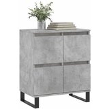  Komoda siva boja betona 60x35x70 cm od konstruiranog drva | shoptok.hr