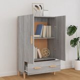  Visoka komoda boja hrasta sonome 70x31x115 cm konstruirano drvo | shoptok.hr