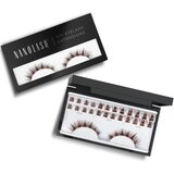 Nanolash DIY Eyelash Extensions set za podalj&amp;scaron;evanje trepalnic doma Harmony BROWN 36 kos Slike